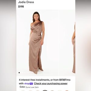 Medium show me your mumu bridesmaid dress